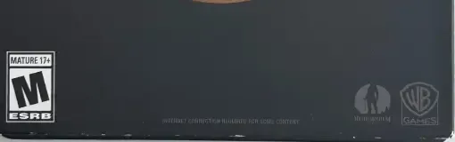 Mortal Kombat 11, the ESRB box on its front