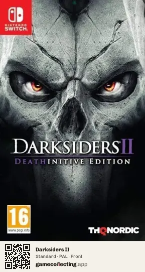 Darksiders II Nintendo Switch, PAL box front