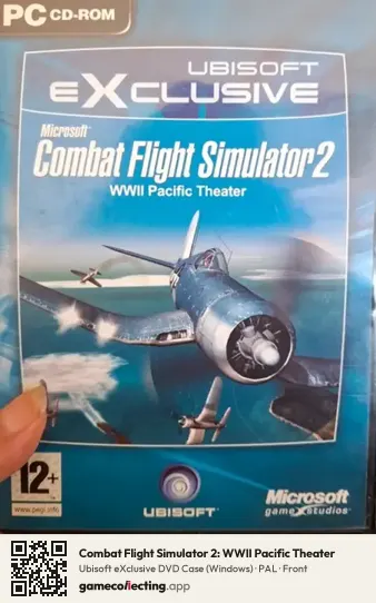 Combat Flight Simulator 2: WWII Pacific Theater Computer, PAL box front