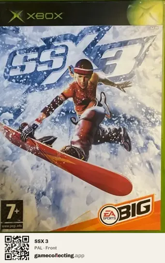 SSX 3 Xbox, PAL box front