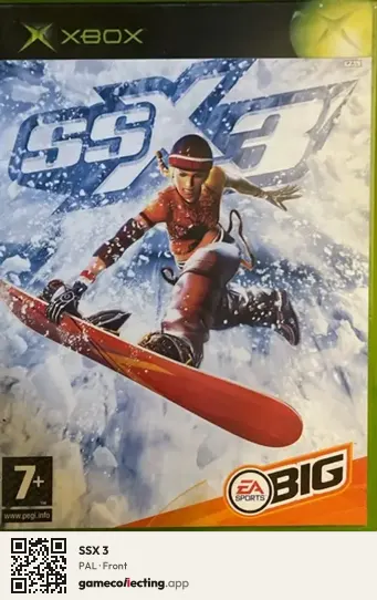 SSX 3 Xbox, PAL box front