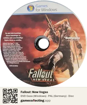 Fallout: New Vegas Computer, PAL disc