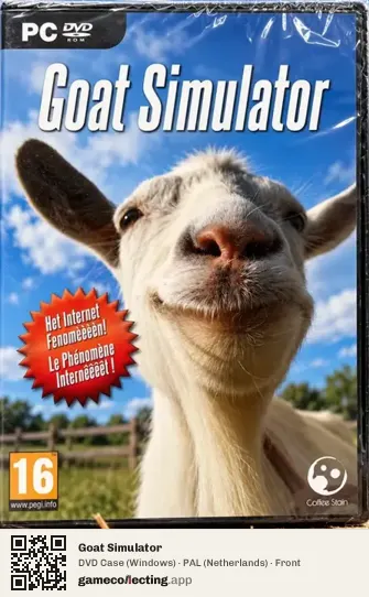 Goat Simulator Computer, Netherlands box front
