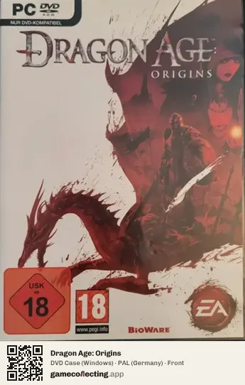 Dragon Age: Origins Computer, Germany box front