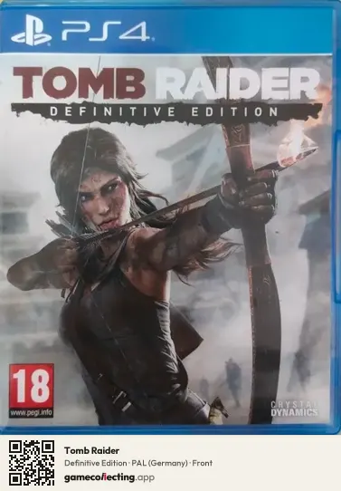 Tomb Raider PlayStation 4, Germany box front