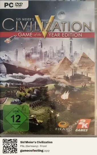Sid Meier's Civilization Computer, Germany box front
