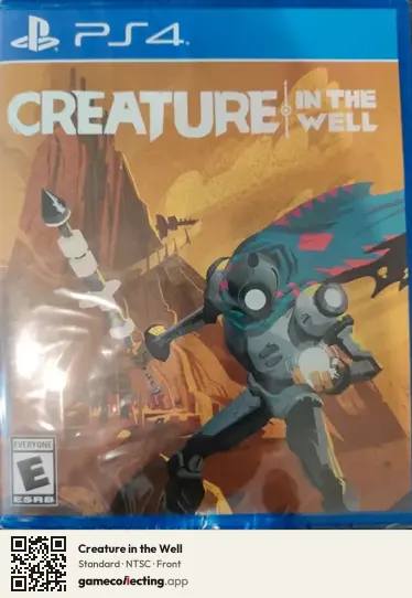 Creature in the Well PlayStation 4, NTSC box front