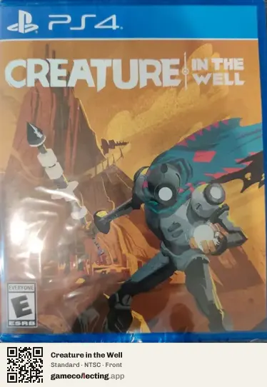 Creature in the Well PlayStation 4, NTSC box front