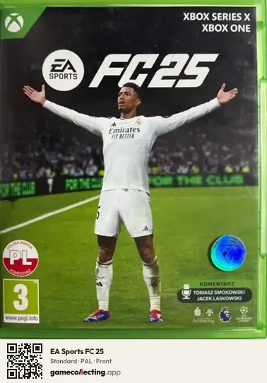 EA Sports FC 25 Xbox Series X, PAL box front