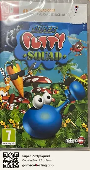 Super Putty Squad Nintendo Switch, PAL box front