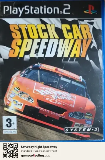 Saturday Night Speedway PlayStation 2, France box front