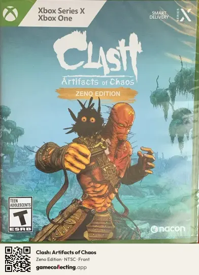Clash: Artifacts of Chaos Xbox Series X, NTSC box front