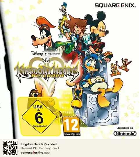 Kingdom Hearts Re:coded Nintendo DS, Germany box front
