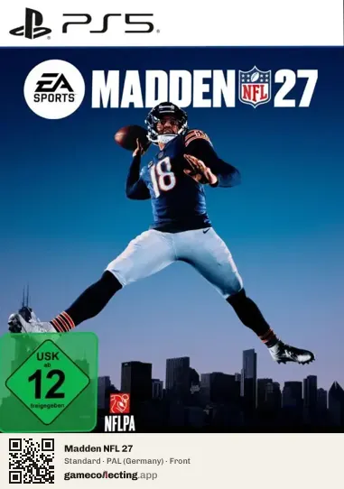 Madden NFL 27 PlayStation 5, Germany box front