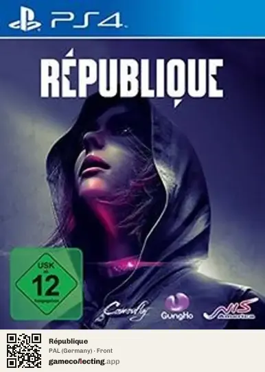 République PlayStation 4, Germany box front