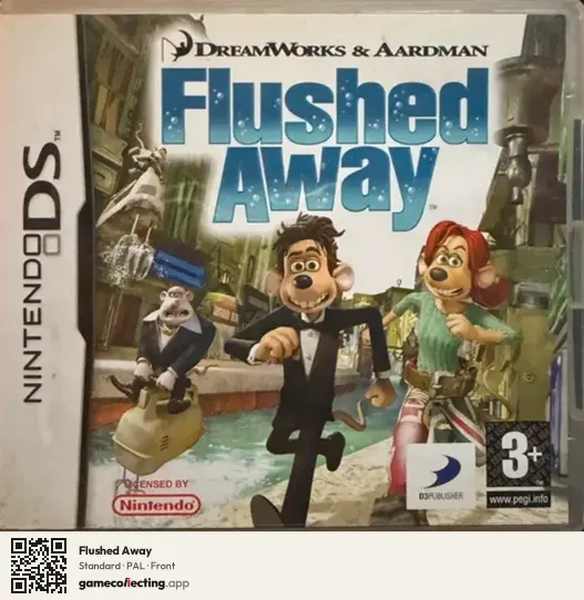 Flushed Away Nintendo DS, PAL box front