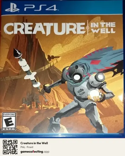 Creature in the Well PlayStation 4, PAL box front