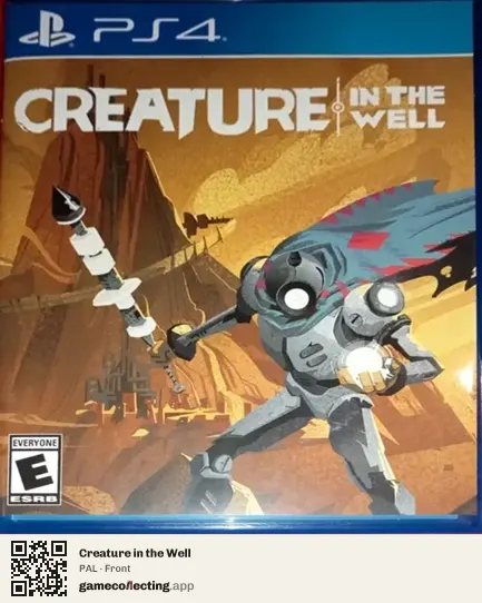 Creature in the Well PlayStation 4, PAL box front