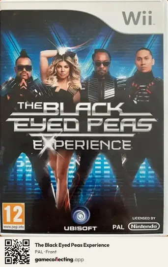 The Black Eyed Peas Experience Nintendo Wii, PAL box front