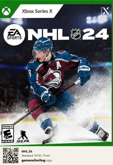 NHL 24 Xbox Series X, NTSC box front
