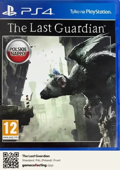 The Last Guardian PlayStation 4, Poland box front