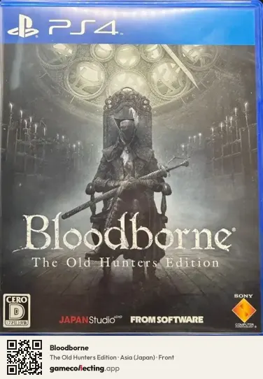 Bloodborne PlayStation 4, Asia box front