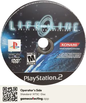 Operator's Side PlayStation 2, NTSC disc