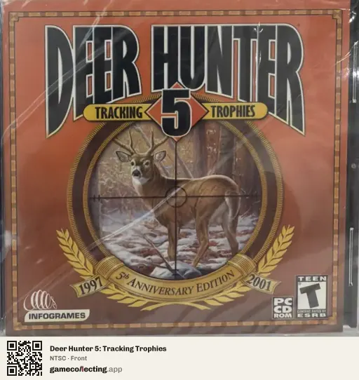 Deer Hunter 5: Tracking Trophies Computer, NTSC box front
