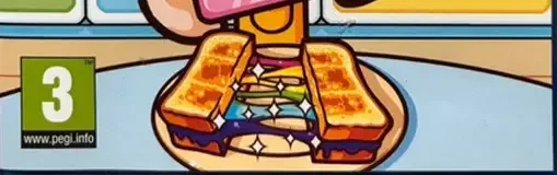 Cooking Mama: Cookstar, the USK square on its front
