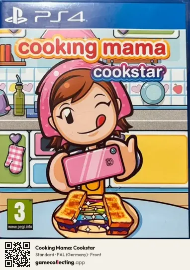 Cooking Mama: Cookstar PlayStation 4, Germany box front