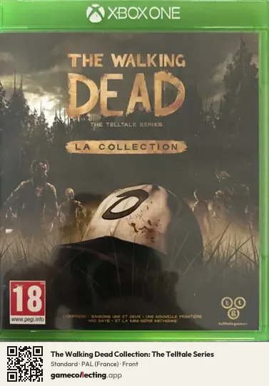 The Walking Dead Collection: The Telltale Series Xbox One, France box front