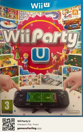 Wii Party U Nintendo Wii U, PAL box front
