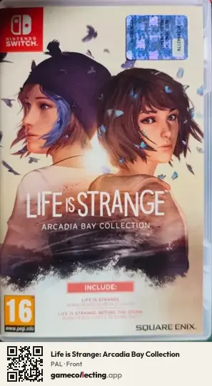 Life is Strange: Arcadia Bay Collection Nintendo Switch, PAL box front