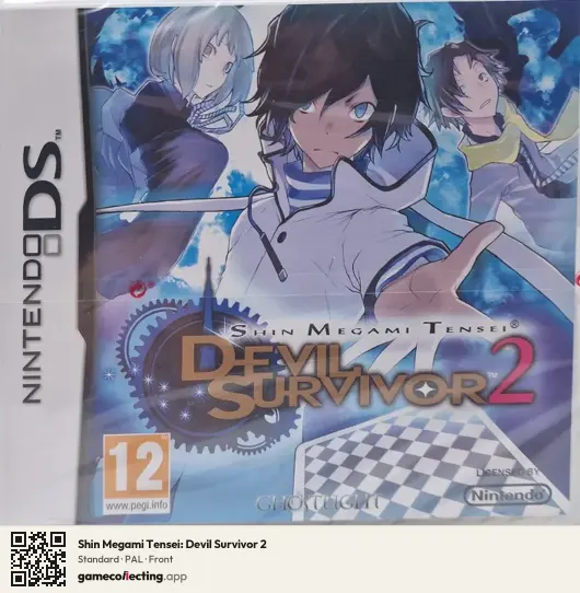 Shin Megami Tensei: Devil Survivor 2 Nintendo DS, PAL box front