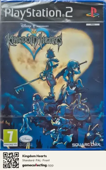 Kingdom Hearts PlayStation 2, PAL box front