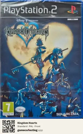 Kingdom Hearts PlayStation 2, PAL box front