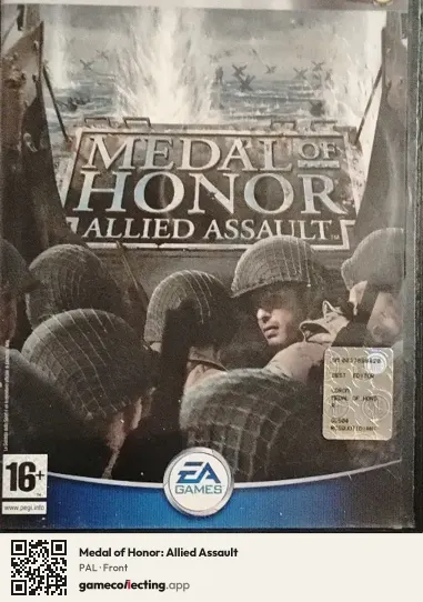 Medal of Honor: Allied Assault Computer, PAL box front