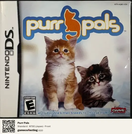 Purr Pals Nintendo DS, Japan box front