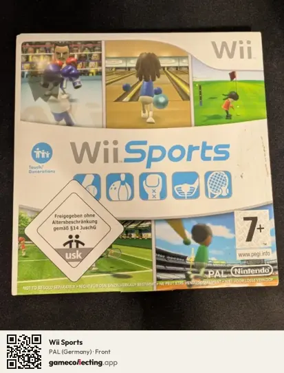 Wii Sports Nintendo Wii, Germany box front