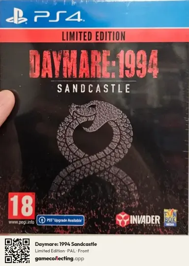 Daymare: 1994 Sandcastle PlayStation 4, PAL box front