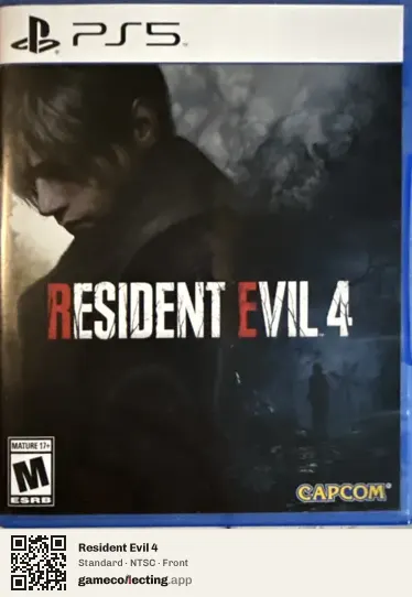 Resident Evil 4 PlayStation 5, NTSC box front