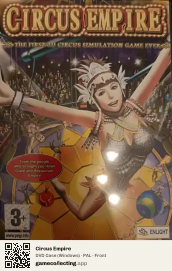 Circus Empire Computer, PAL box front