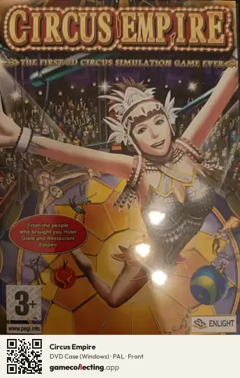Circus Empire Computer, PAL box front
