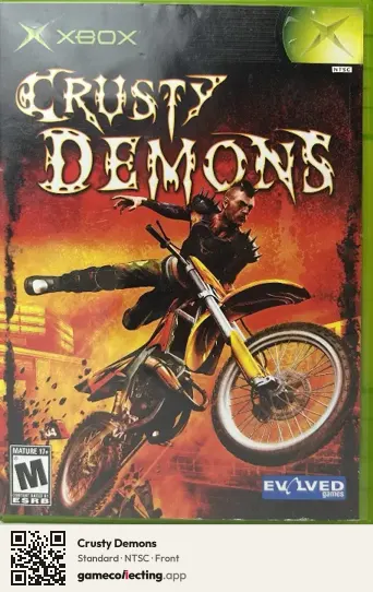 Crusty Demons Xbox, NTSC box front