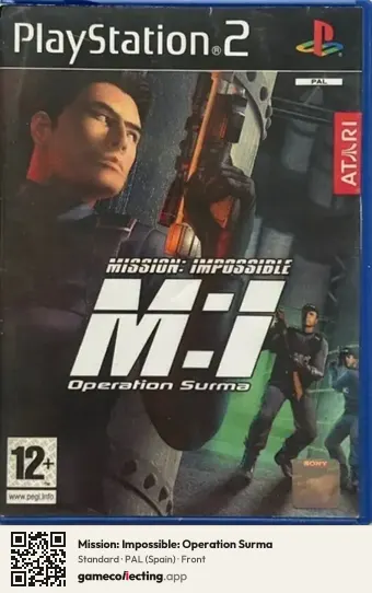 Mission: Impossible: Operation Surma PlayStation 2, Spain box front
