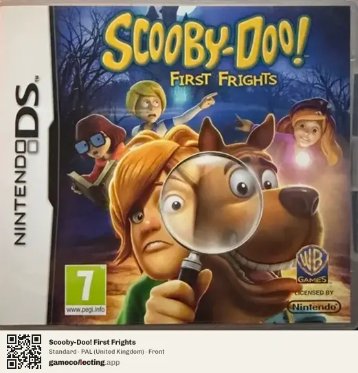 Scooby-Doo! First Frights Nintendo DS, United Kingdom box front
