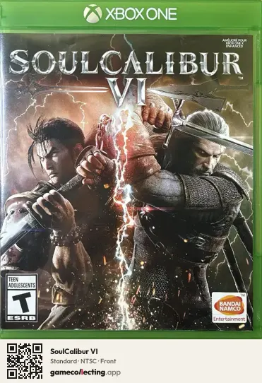 SoulCalibur VI Xbox One, NTSC box front
