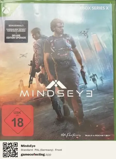 MindsEye Xbox Series X, Germany box front