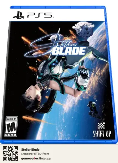 Stellar Blade PlayStation 5, NTSC box front