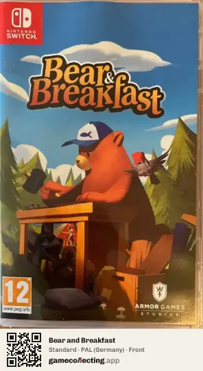 Bear and Breakfast Nintendo Switch, Germany box front